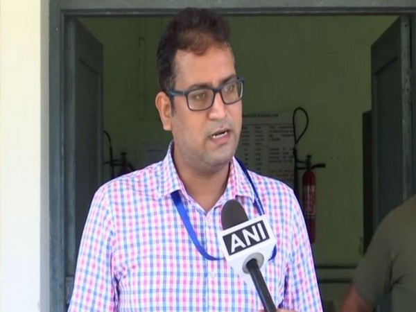 Scientist at IMD Bhubaneswar Dr Sanjeev Dwivedi (Photo/ANI)