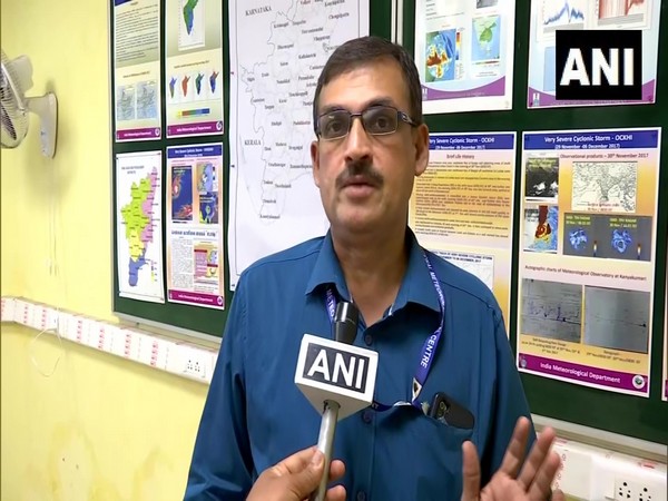 Dr S Balachandran, head of Regional Meteorologica;l Centre, Chennai (Photo/ANI)