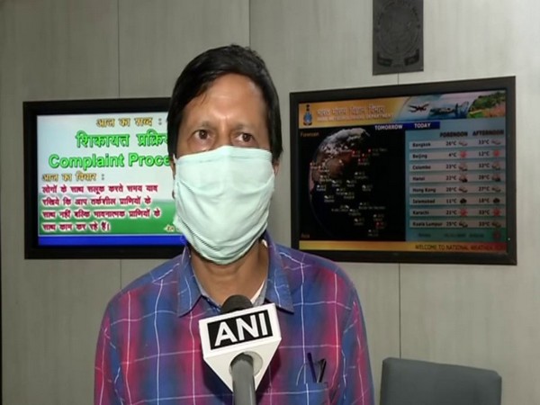 IMD Scientist RK Jenamani speaking to ANI in New Delhi on Sunday. [Photo/ANI]