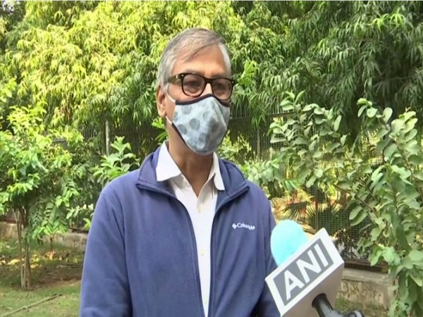 Dr VK Soni, Head, Environment and Research Centre of IMD speaking to ANI in New Delhi on Friday. (Photo/ANI)
