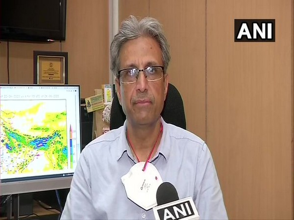 IMD Deputy Director, Anand Sharma speaking to ANI on Monday. Photo/ANI