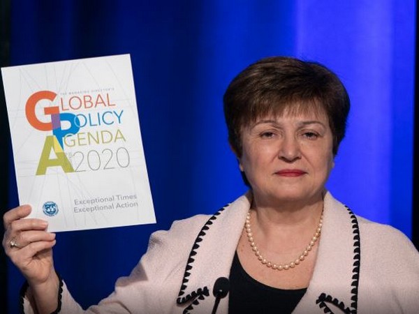 IMF Managing Director Kristalina Georgieva in Washington DC on Wednesday