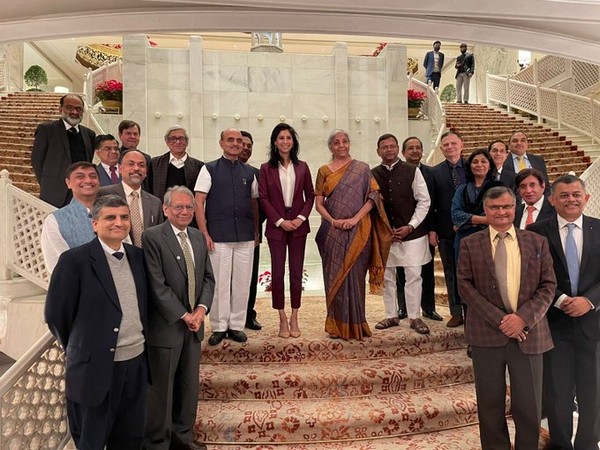    Chief Economist of IMF Gita Gopinath on Thursday met Finance Minister Nirmala Sitharaman. (Photo Credit: Gita Gopinath Twitter handle)