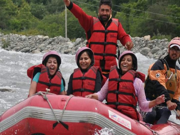 A still of tourist guide Rouf Ahmed Dar 