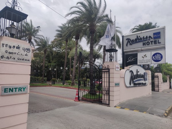 Radisson Blu Hotel in Chennai. Photo/ANI