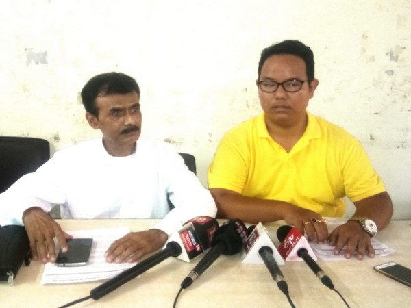 Bharatiya Gorkha Parisangha held a press conference on Sunday. Photo/ANI