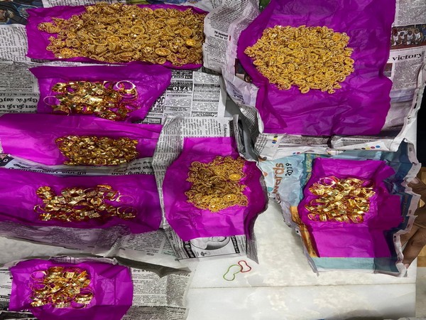 Gold ornaments recovered on Tuesday