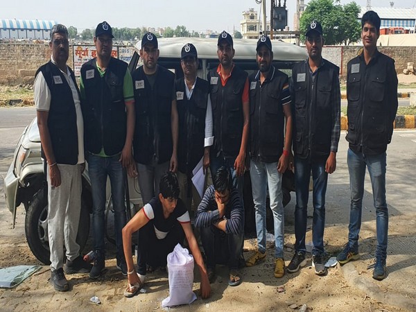 Two arrested accused in the custody of STF. 