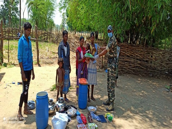 Mother of a wanted Naxal receives CRPF's help in Chhattisgarh.