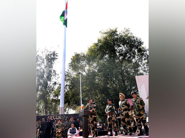 The national flag is flying at a 131-feet-high pole in Jammu. 