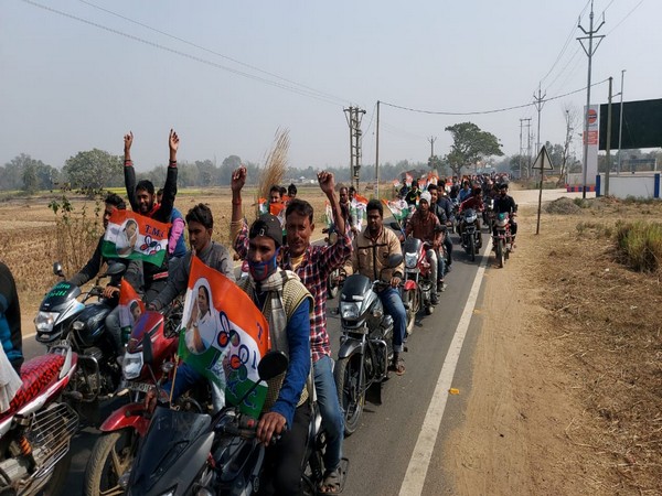 Visuals from the bike rally carried out by TMC in Birbhum