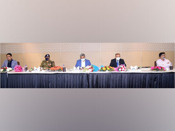 Officials at 30th Union Territory Level Security Committee.