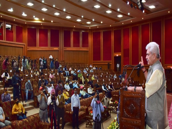 Jammu and Kashmir Lieutenant Governor Manoj Sinha. (Photo/ANI)