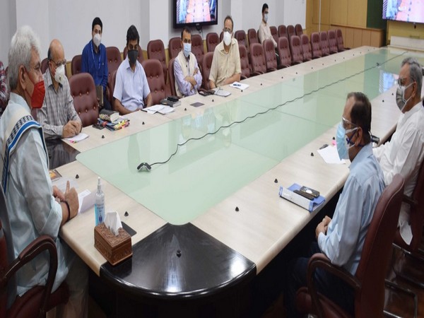 The Administrative Council holding a meeting on Covid relief (Photo/ANI)