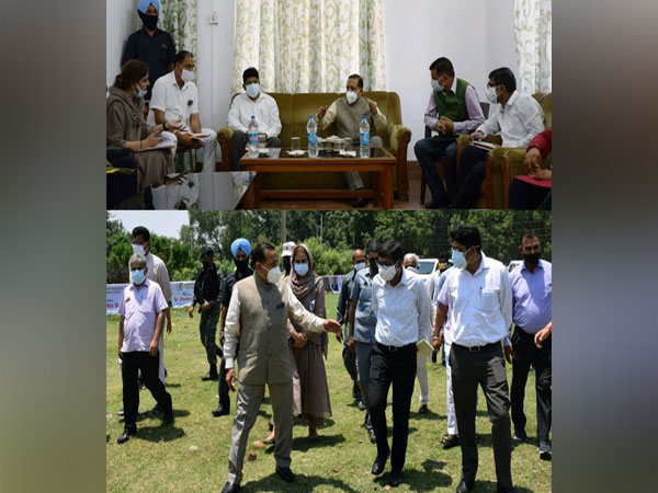Jitendra Singh visits proposed site for Arun Jaitley Memorial Sports Stadium Hiranagar