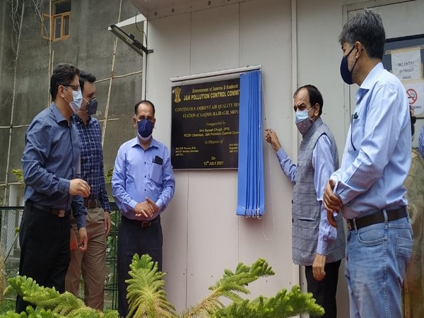 J-K gets its first real-time air-monitoring station at Srinagar. (Photo/ANI)