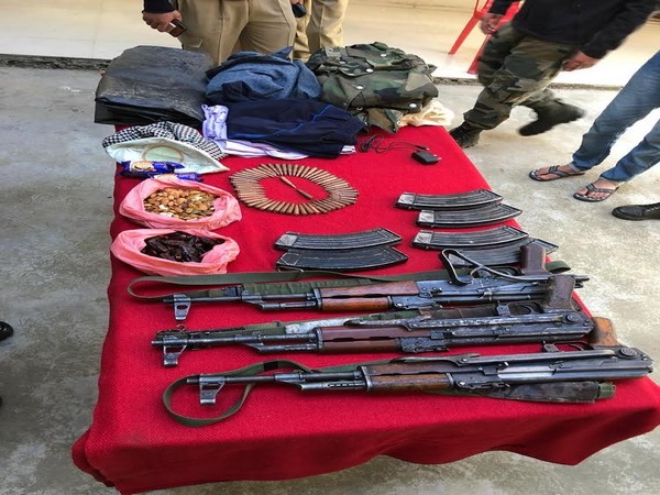 Three terrorists have been arrested with arms after their pictures holding AK-47 rifles went viral