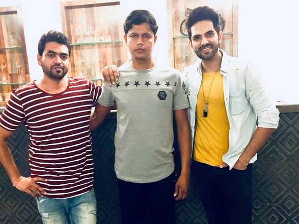 (L-R) Director Sanjeev Kumar Rajput, producer Kushal Chaudhary, actor Ankit Bathla