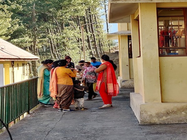 A small colony of Indo-Tibetan Border Police (ITBP) in Chamoli.