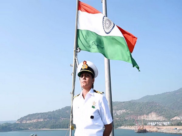 Lieutenant Commander Priyanka Chaudhary. (ANI/photo)