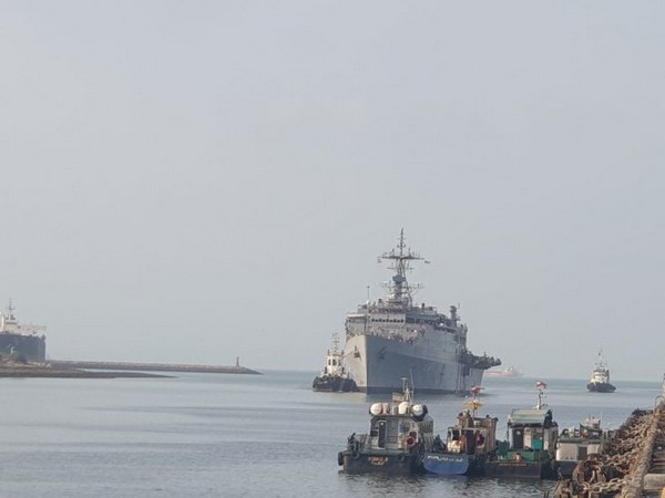 INS Jalashwa reached Iran on June 24. [Photo/ANI]