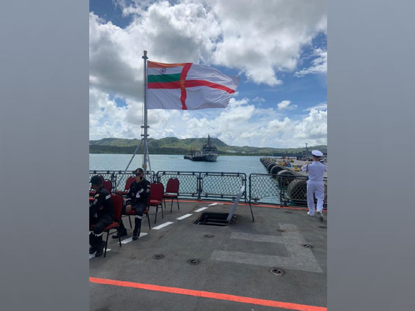 Indian Navy Ships reach Guam to participate in Malabar 21 exercise. (Twitter)