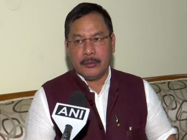 Indigenous People's Front of Tripura (IPFT) General Secretary Mewar Kumar Jamatia speaking to ANI on Thursday. Photo/ANI