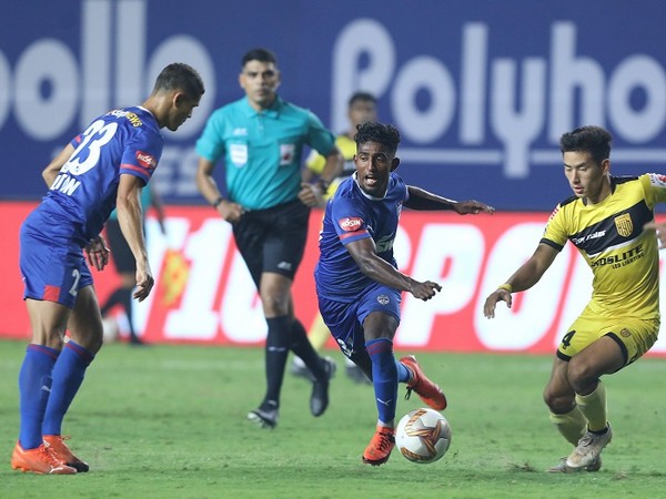 Leon Augustine in his first start of the season had doubled BFC's lead (Image: ISL)