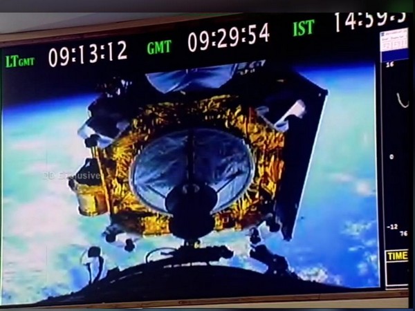 View of Chandrayaan 2 separation  (Pic Courtsey: ISRO/Twitter)