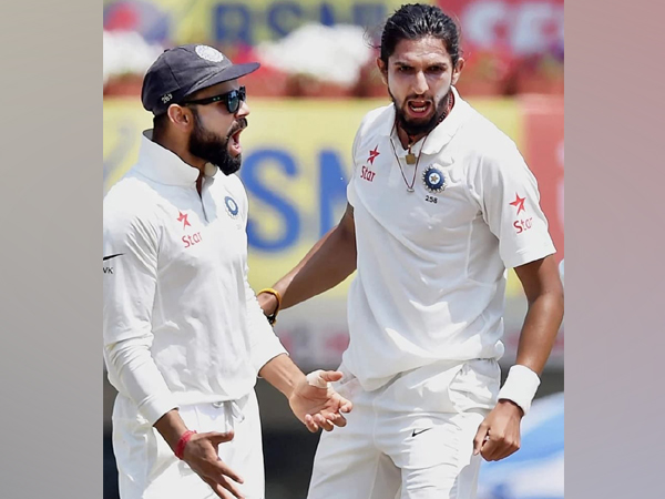 Indian skipper Virat Kohli with pacer Ishant Sharma (Photo/Virat Kohli Twitter)