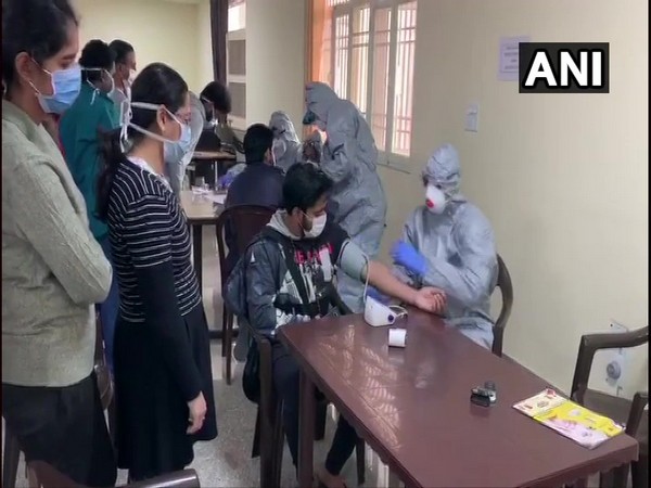 Visual from ITBP facility in Delhi.