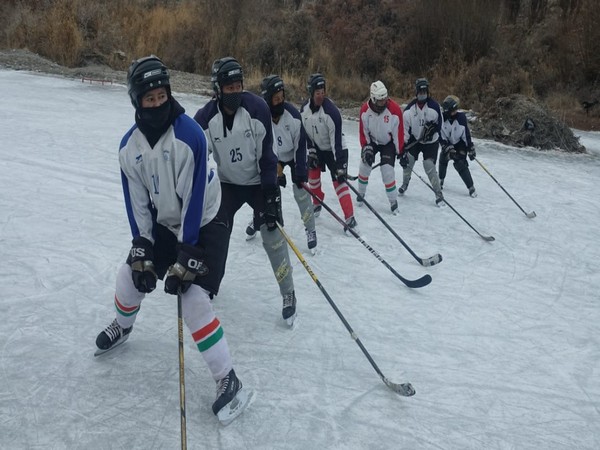Ice Hockey championships will be held in January-February, 2021 in Leh. (Photo/ANI)