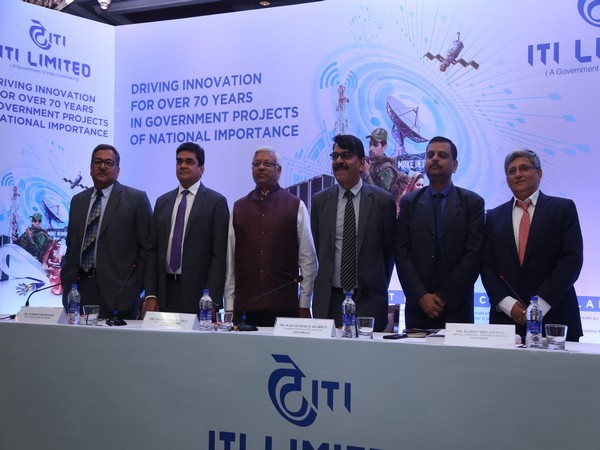 Chairman and Managing Director Rakesh Mohan Agarwal (fourth from left) in Mumbai on Monday