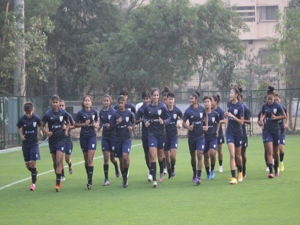 Indian Women's Football Team during practice session (Image: AIFF)