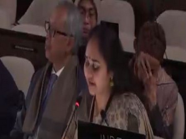 Indian official rejecting Pakistan's comment on Ayodhya verdict and Kashmir at UNESCO
