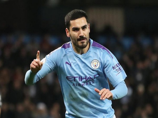 Manchester City midfielder Ilkay Gundogan