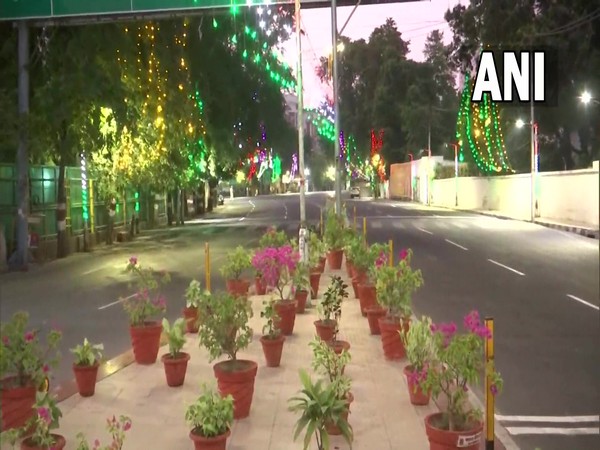 A visual from Lucknow ahead of Prime Minister Narendra Modi's visit.  (Photo/ANI)