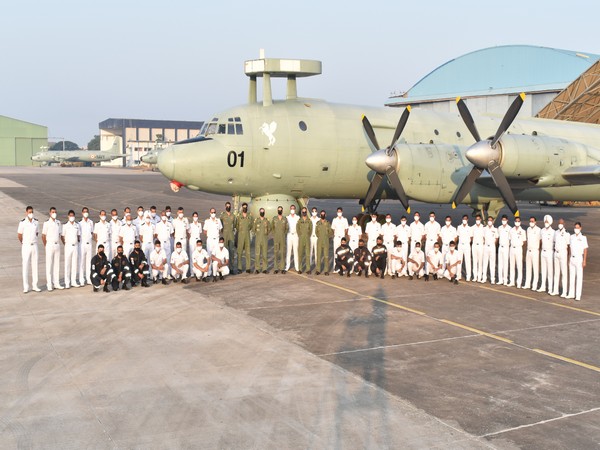 Indian Navy's IL 38 aircraft retires after four-decade service (Photo/ANI)