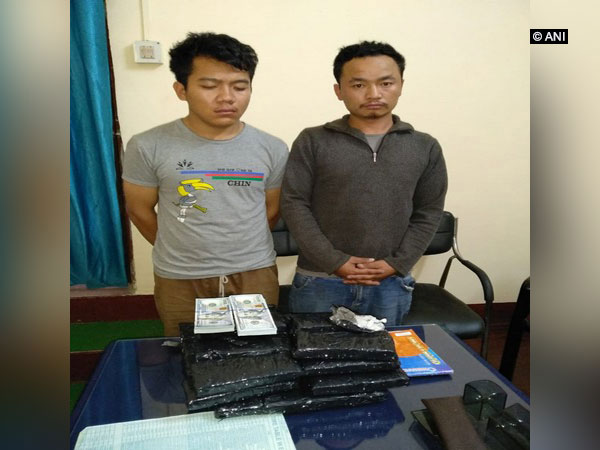 Two people caught with around Rs 3.75 crore in Guwahati on Saturday.