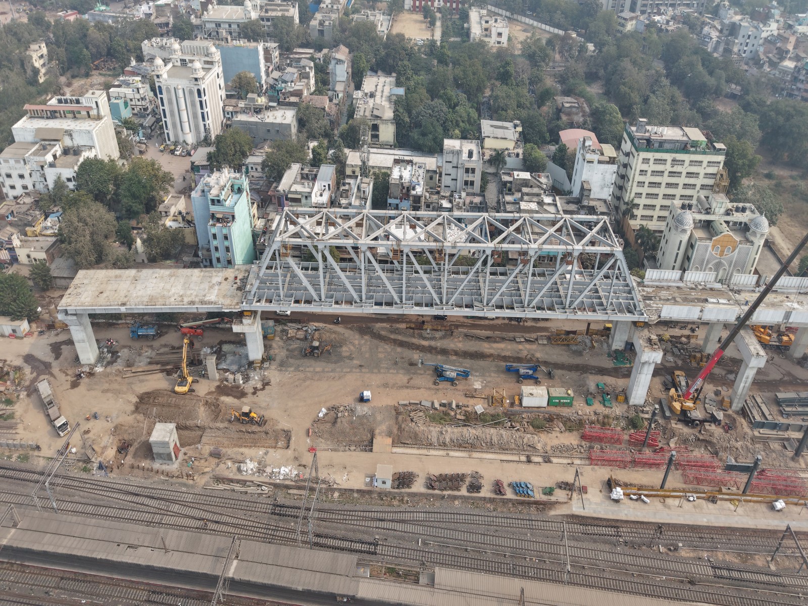 100 m long steel bridge completed in Ahmedabad (Photo/Release)