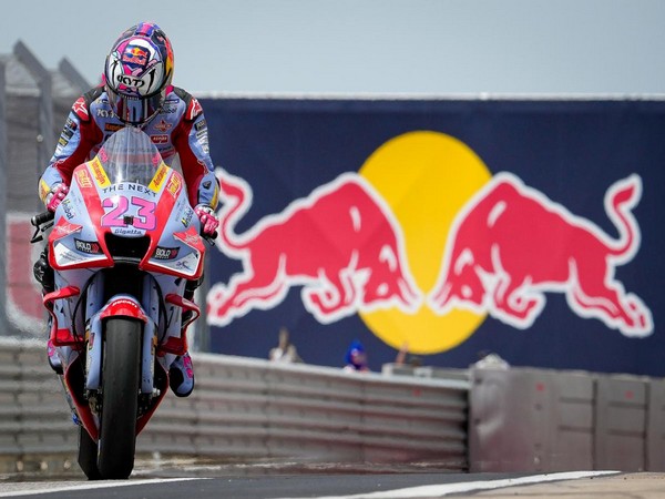 Enea Bastianini of Gresini Racing Team in action in Austin (Image: Gresini Racing)