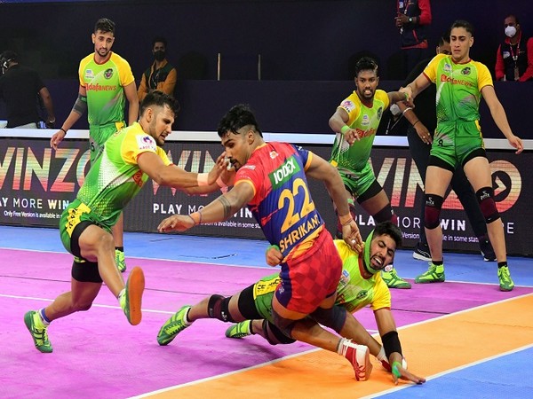 Patna Pirates and UP Yoddha in action (Image: UP Yoddha)