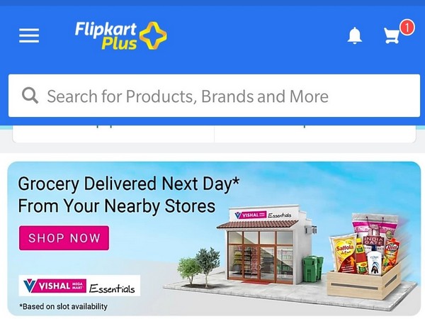 Customers can visit 365+ stores or order essentials from Vishal on Flipkart.