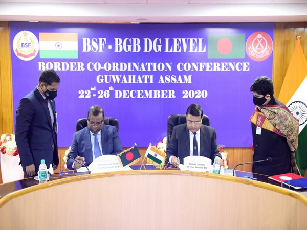 BSF, BGB Director Level Border Co-ordination conference was held in Guwahati from December 22.