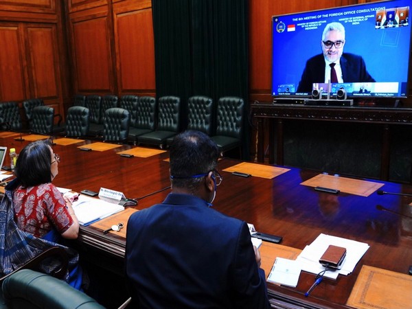 India-Indonesia holding sixth round of Foreign Office Consultations virtually on Friday (Twitter/Arindam Bagchi)