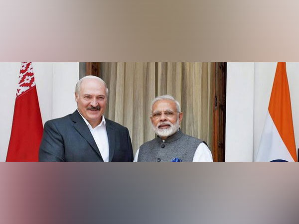 Belarusian President Alexander Lukashenko and Indian Prime Minister Narendra Modi. (Phto Cretit - Twitter/India in Belarus)