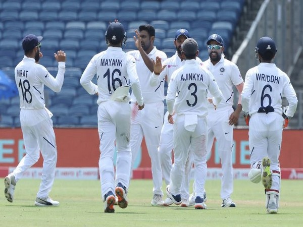 India won the second Test match by 137 runs and an innings against South Africa on Sunday. (Photo/ BCCI Twitter) 