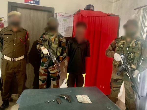 NSCN (IM) cadre, who was apprehended near Ledo in Tinsukia district yesterday.