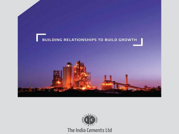 The company is a leading cement manufacturer with strong presence in south India.