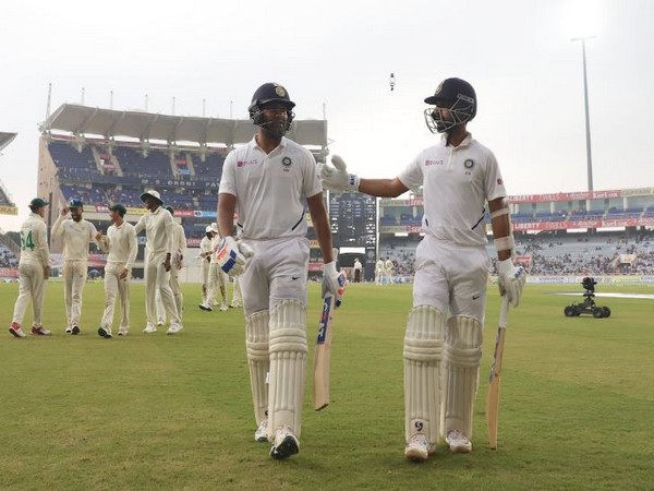 India will resume their innings from 224/3 on Day Two against South Africa. (Photo/ BCCI Twitter) 